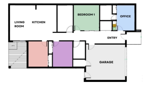 BOTANICAL HPS (Female Only) - Mt Duneed, Victoria — Floorplan 1