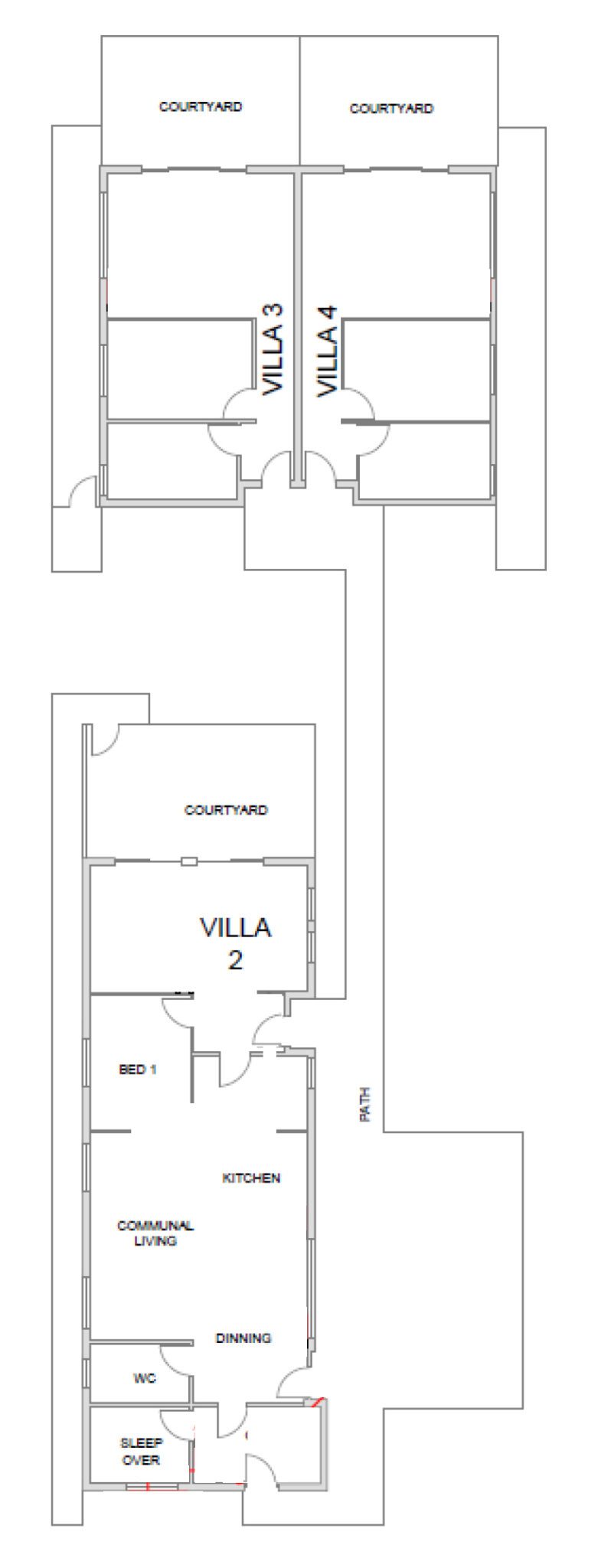 Guildford Disability Accommodation 11-518 — Floorplan 1