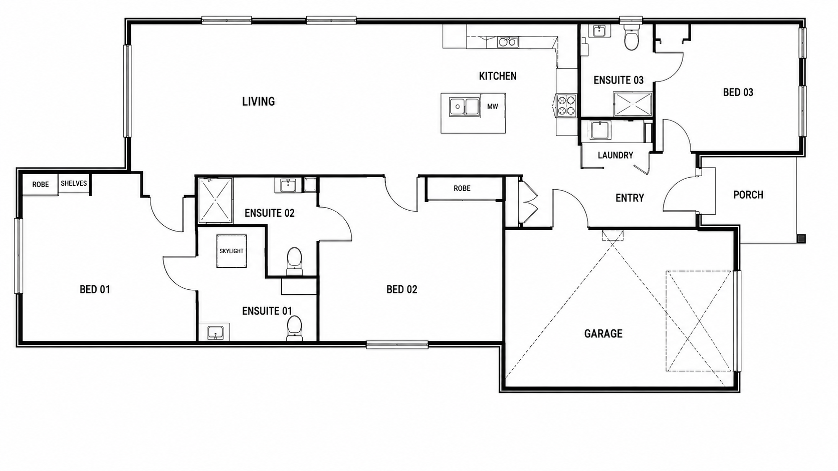 SDA Robust 2 Bedroom House plus OOA Cranbourne East, Vic | 269 — Floorplan 1