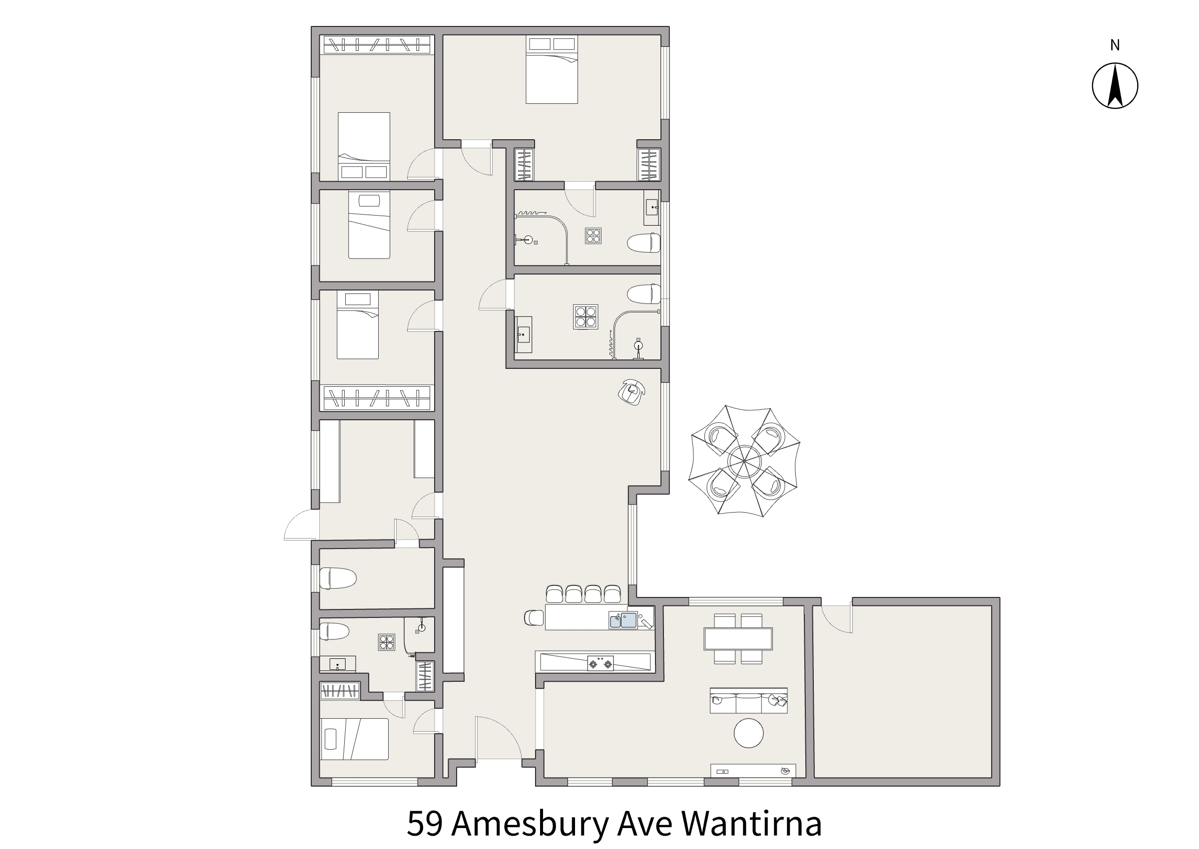 Deluxe Accessible SIL in Wantrina — Floorplan 1