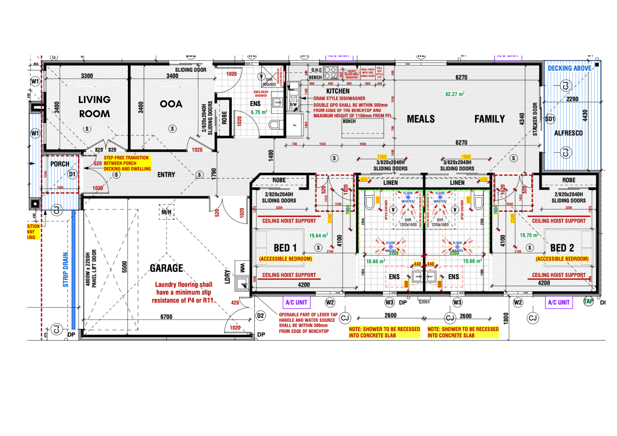 Armstrong Creek – HPS House 1:2 — Floorplan 1