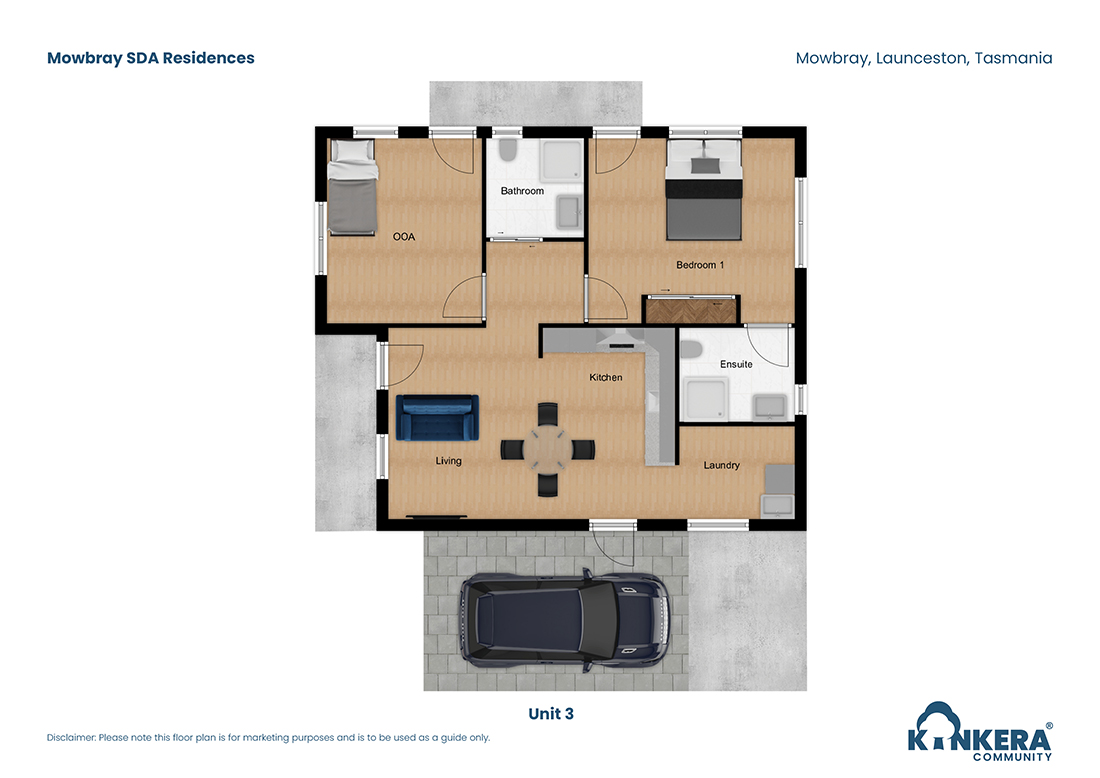 Mowbray Residence — Floorplan 1