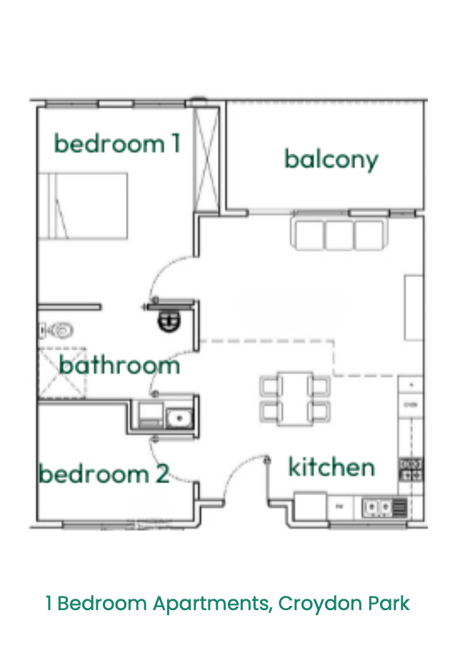 Accommodation And Care Solutions — Floorplan 1