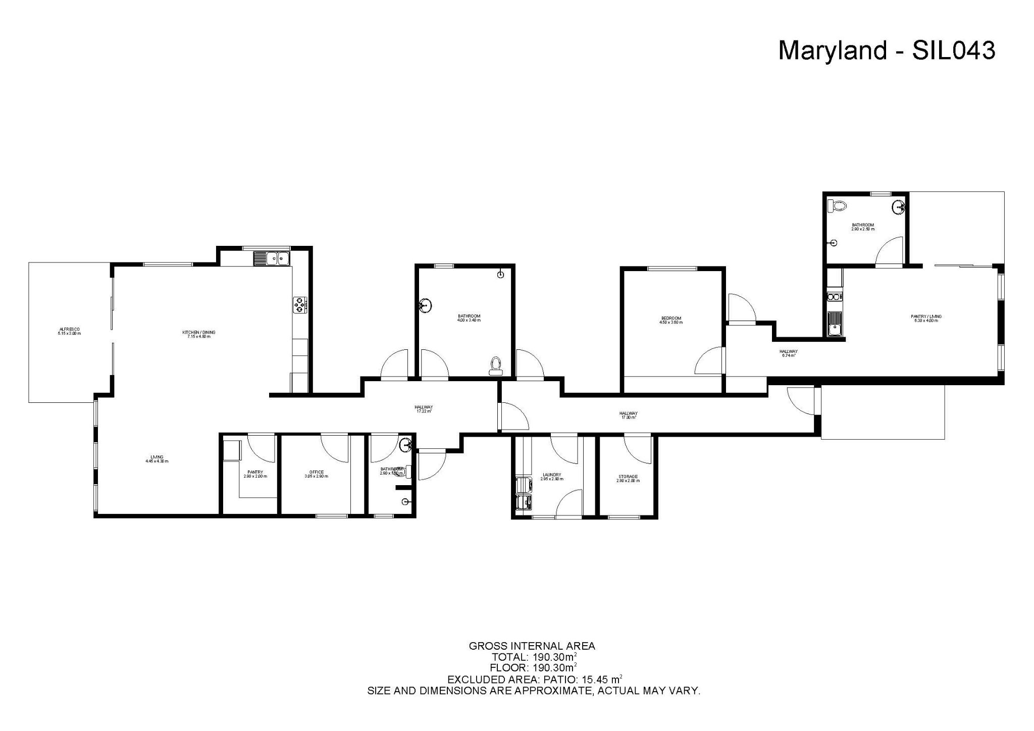 Modern and peaceful property in Maryland, Newcastle — Home image 10