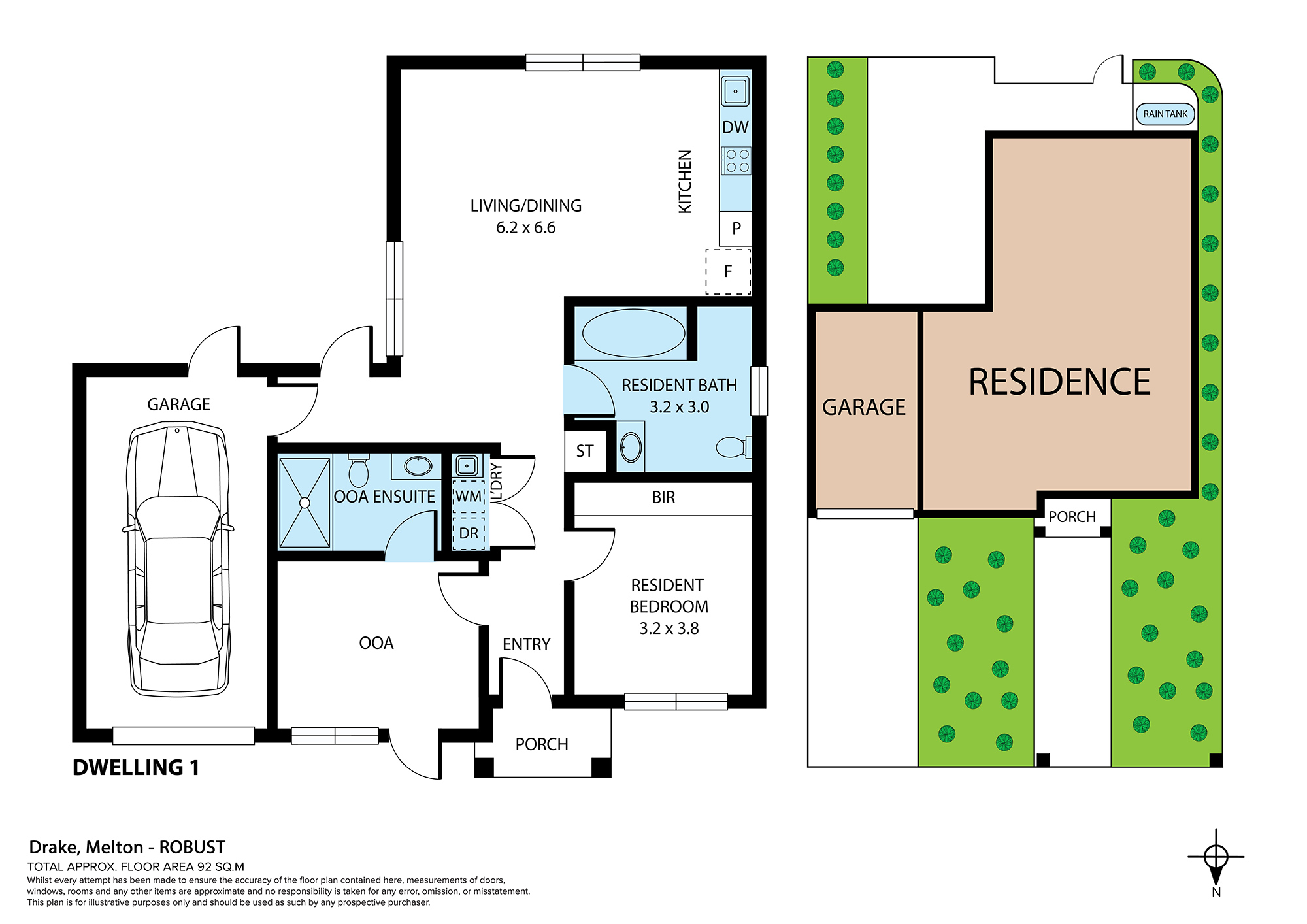 One-bedroom robust villa in Melton - just minutes to High Street! — Home image 18