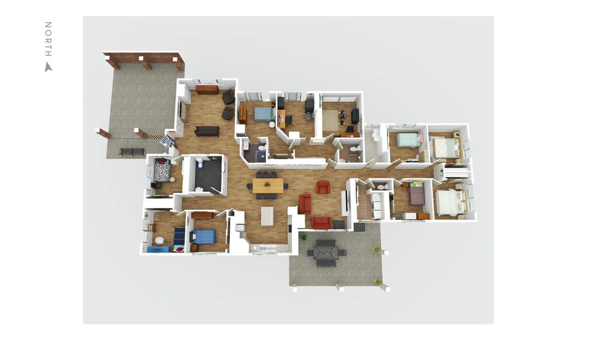 A connected and welcoming household in Coopers Plains — Floorplan 1