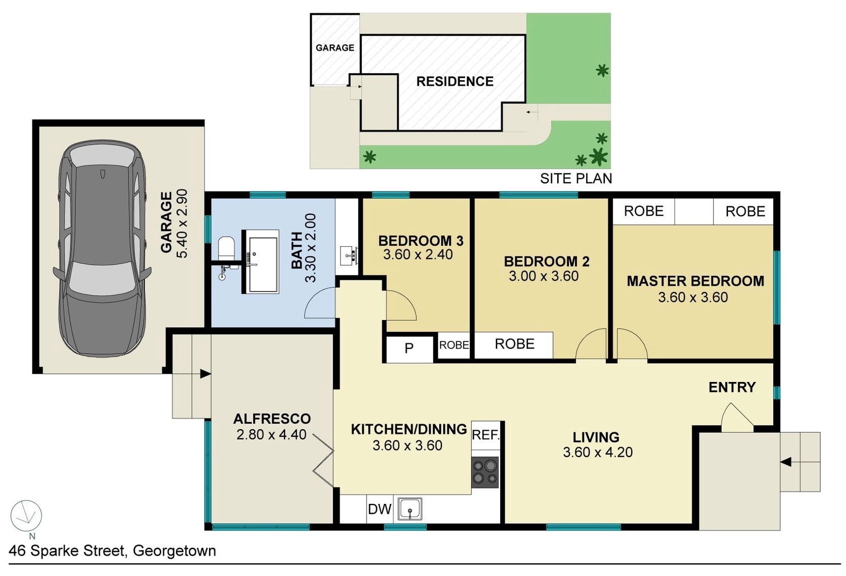 Georgetown — Floorplan 1