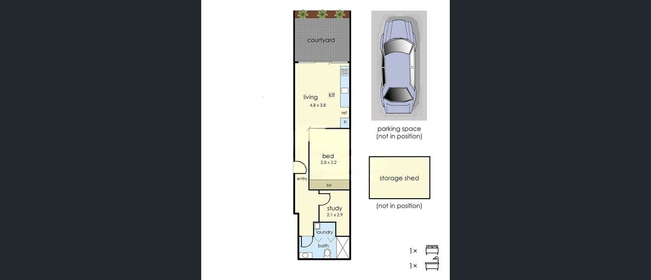 SIL Home in the Heart of South Yarra – Available for MTA & Respite — Floorplan 1