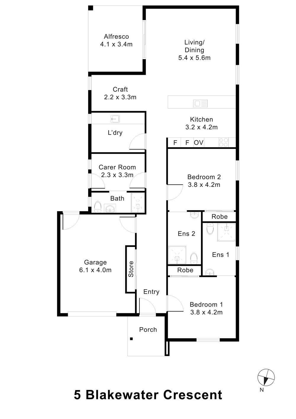 High Physical Support SDA | 2P + OOA | Purpose-Built for Complex — Floorplan 1