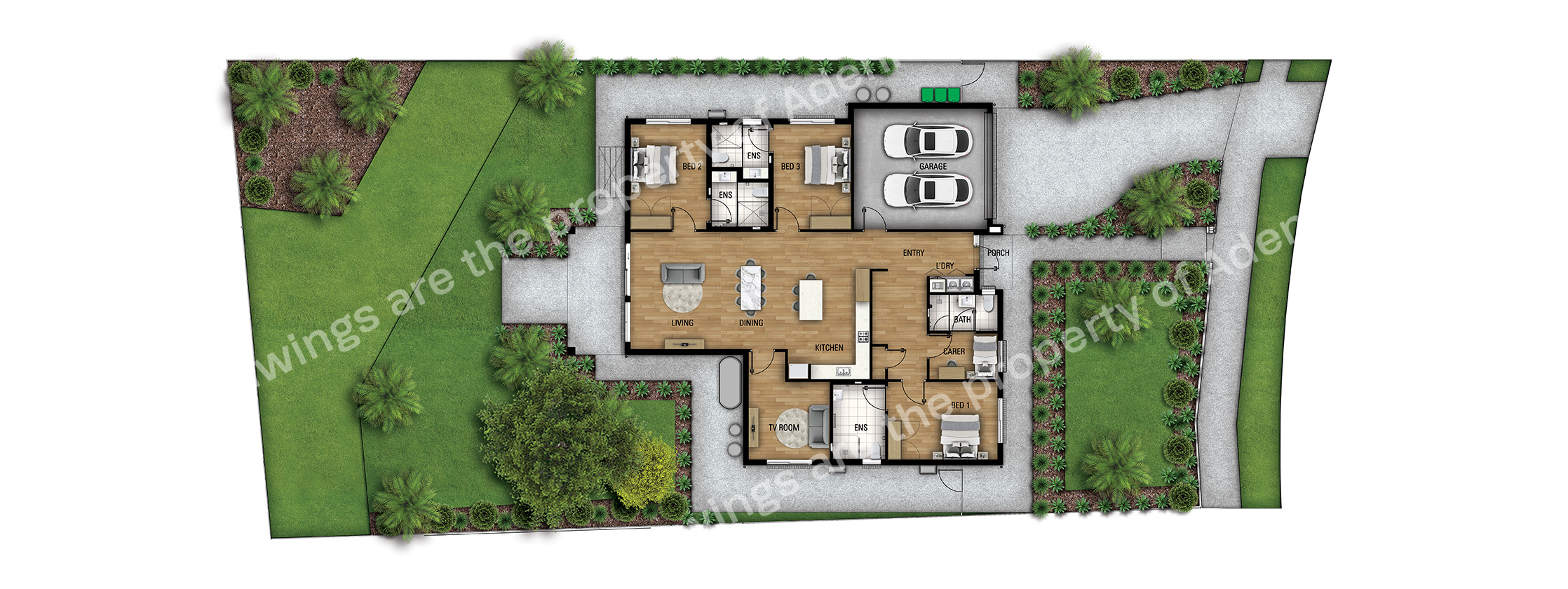 Comfortable and Accessible SDA Housing in Elizabeth Park — Floorplan 1