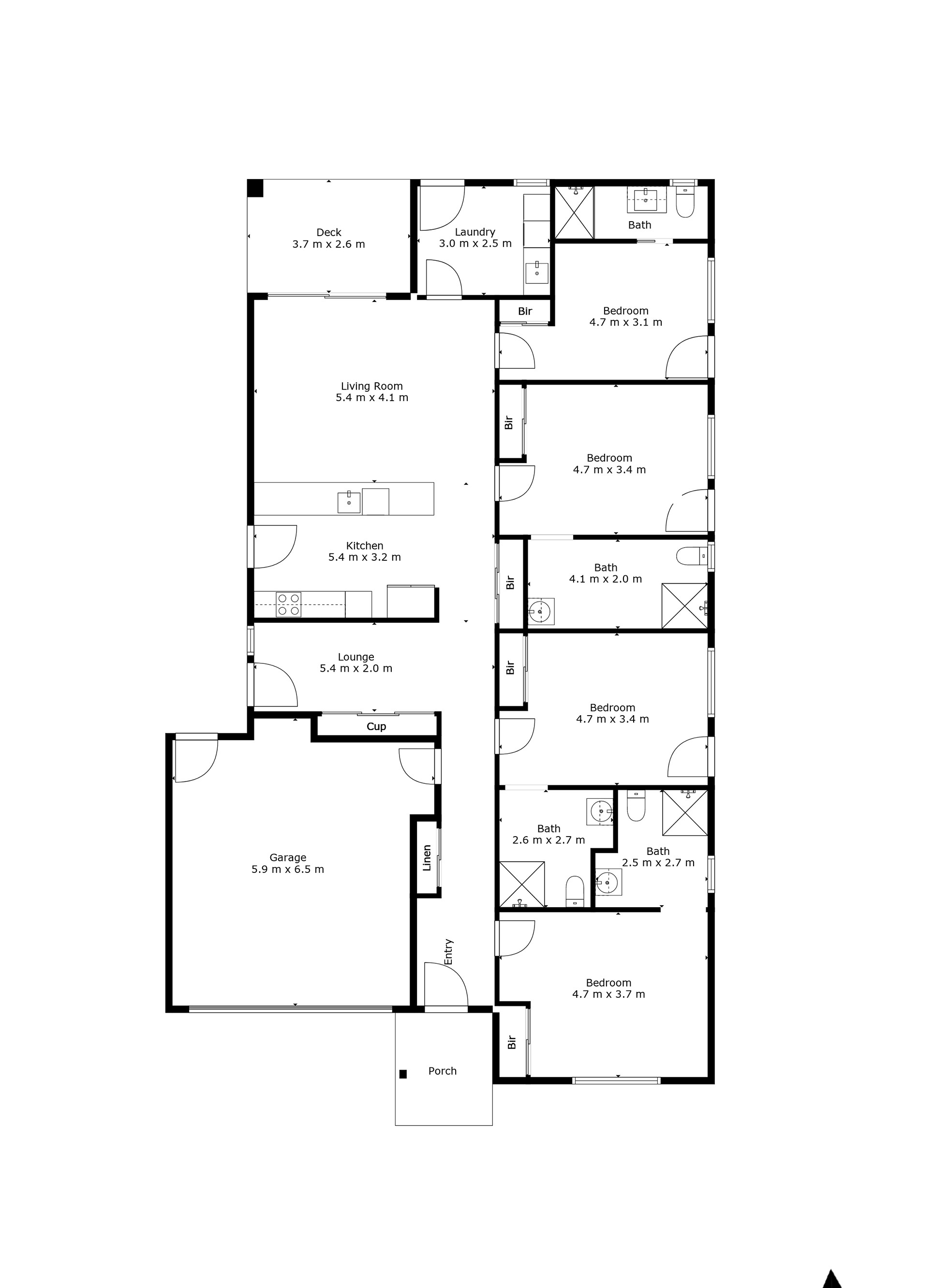 Luxury Living with Full Accessibility - 1 vacancy — Floorplan 1