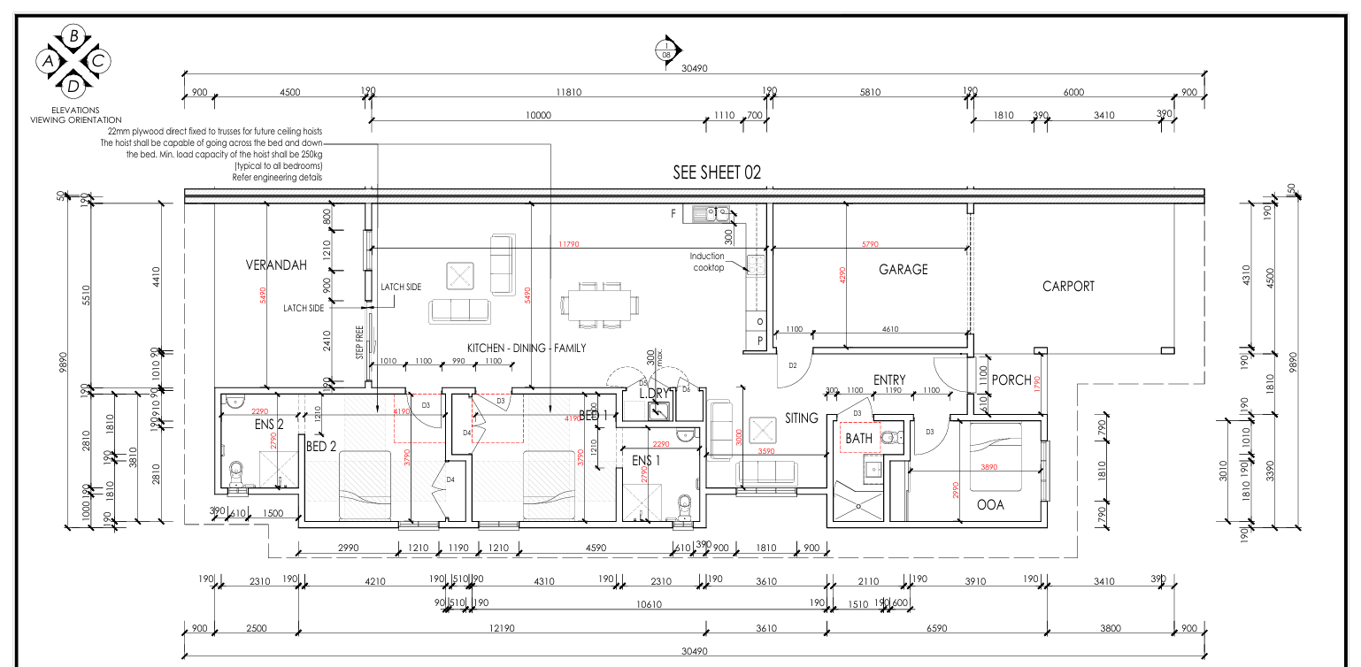 SDA HPS Dual Dwelling Masterpiece worthy of being the Capital - Palmerston NT — Floorplan 2
