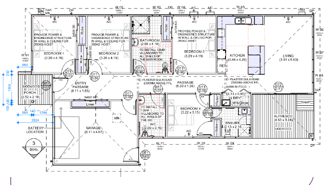 Brand-New HPS SDA Home in Sorell – Accessible Living by the Coast” — Floorplan 1