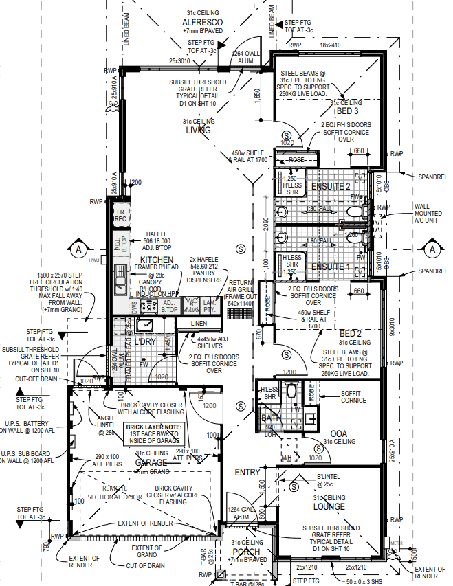 Brabham SDA HPS - A home as beautiful as winning a Grand Prix — Floorplan 1
