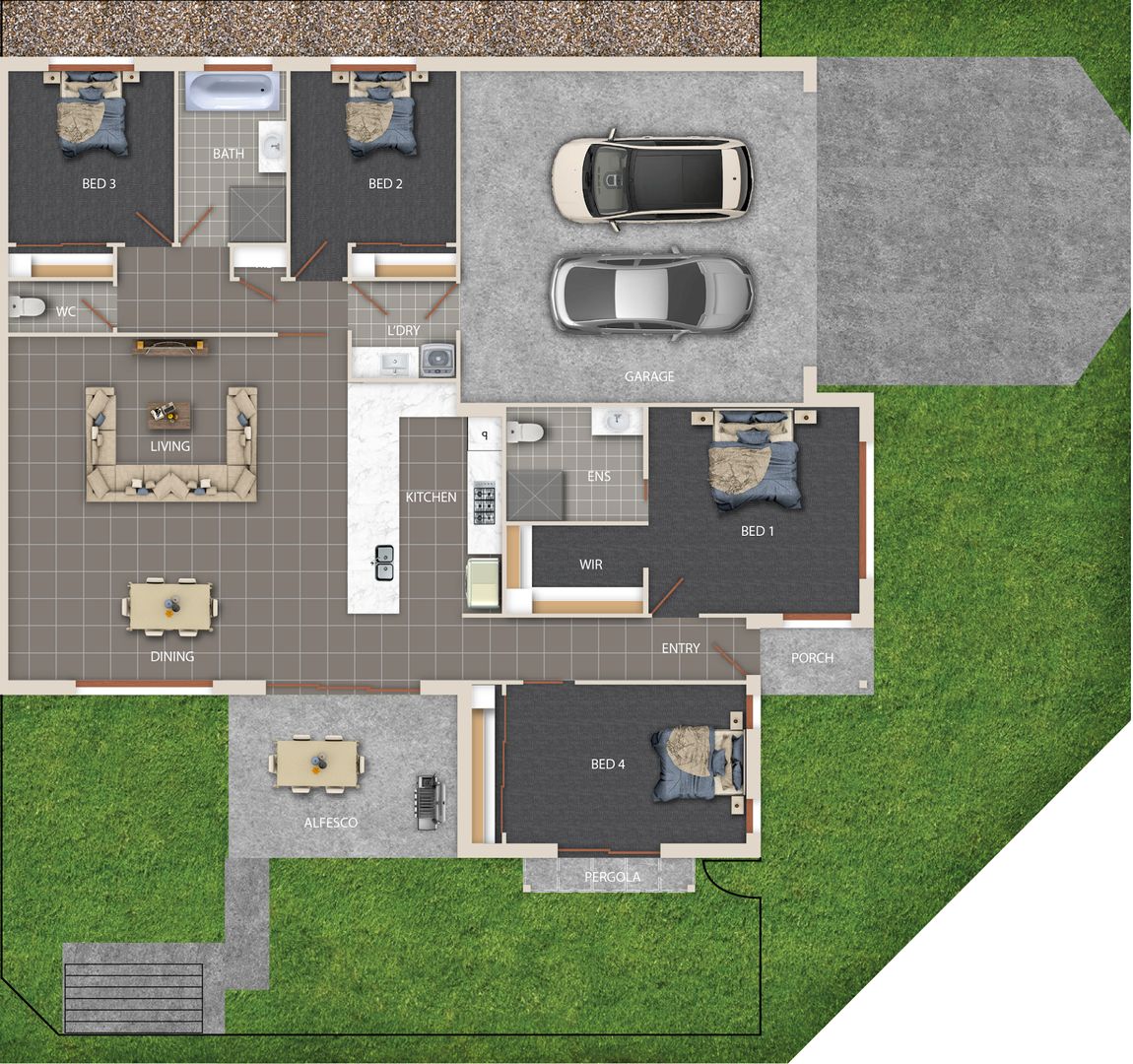 Respite & Short Term Accommodation Support in Orange — Floorplan 1