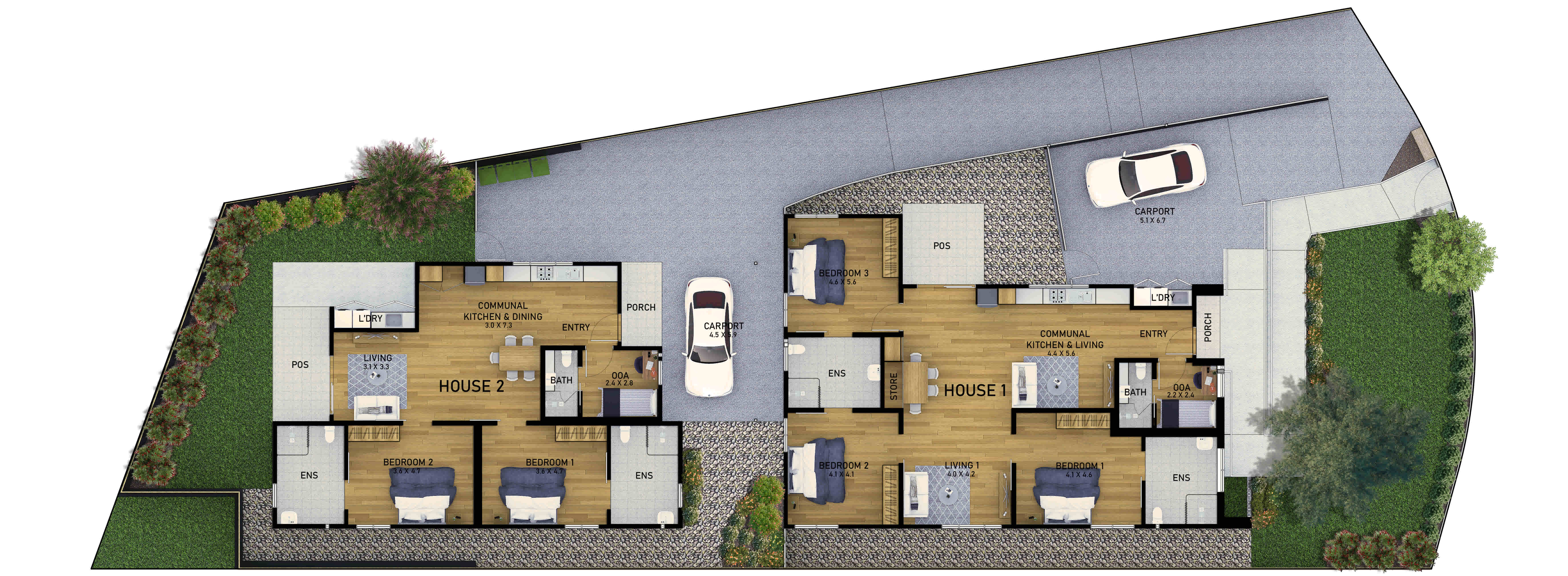 Pagewood, NSW - House & Villa — Floorplan 1