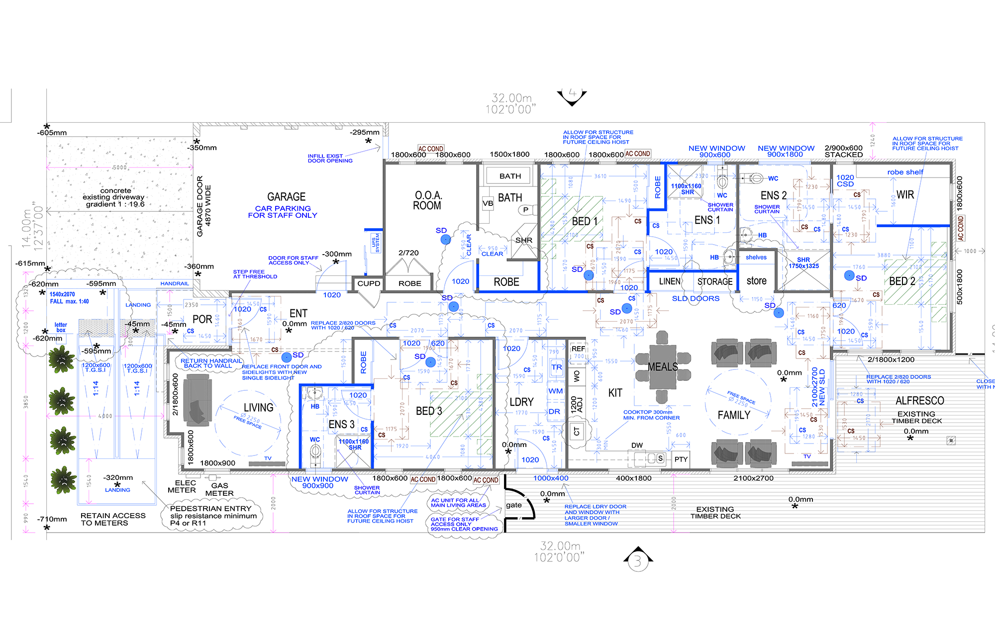 SDA HPS 3 Bedroom House plus OOA Pakenham, Vic  170 — Floorplan 1