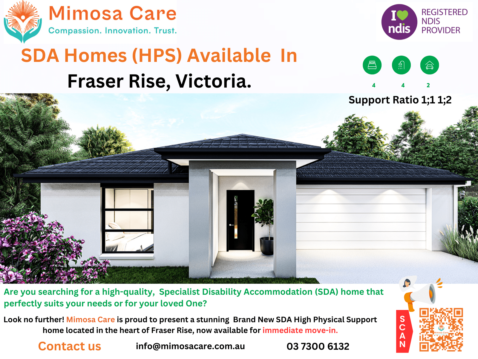 SDA Home Available is Fraser Rise, Victoria. Immediate Available Ready to Move — Home image 4