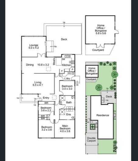 Charming Caufield SIL Home — Floorplan 1
