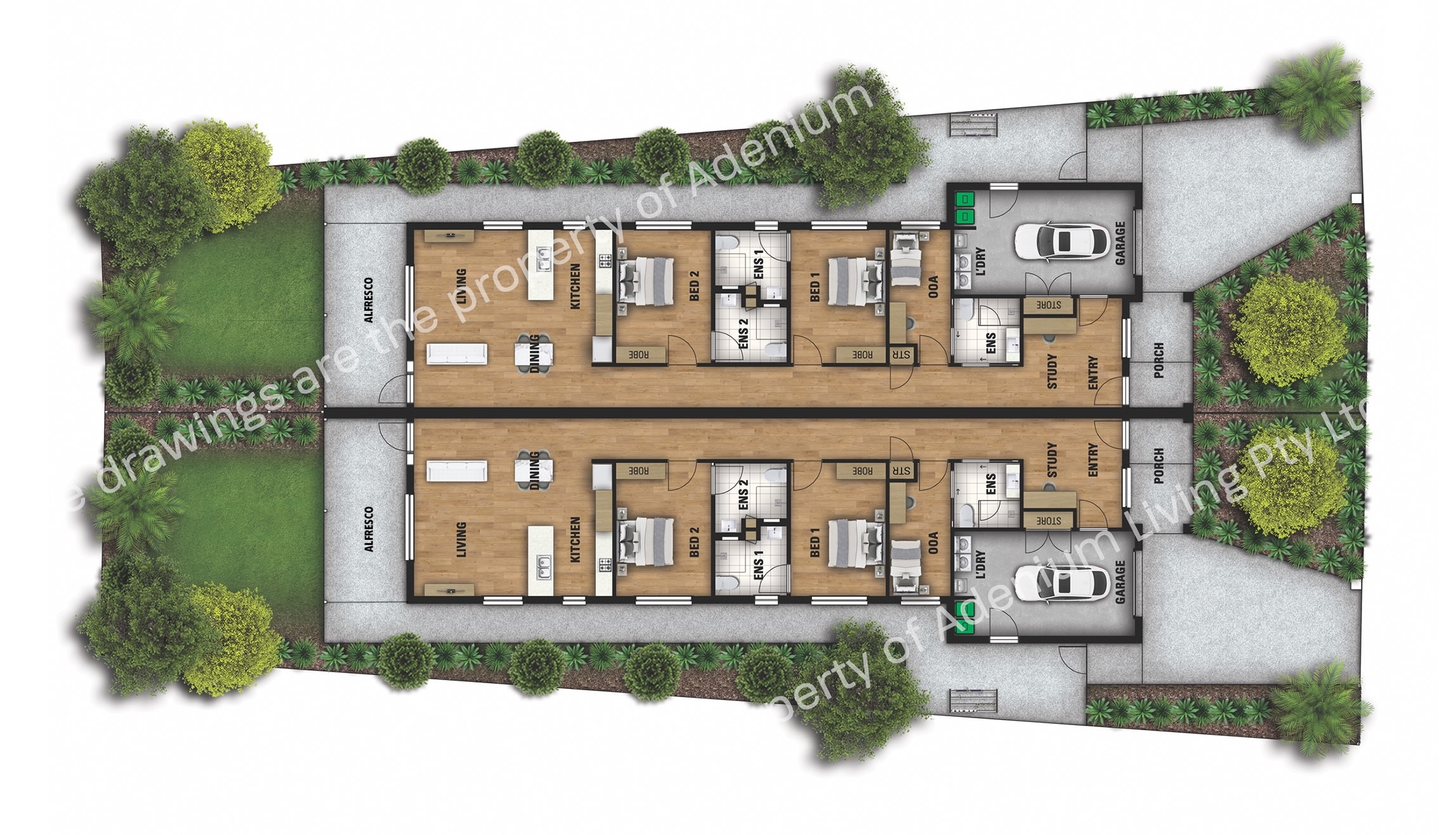 Quality SDA Housing in Royal Park for Independent Living — Floorplan 1