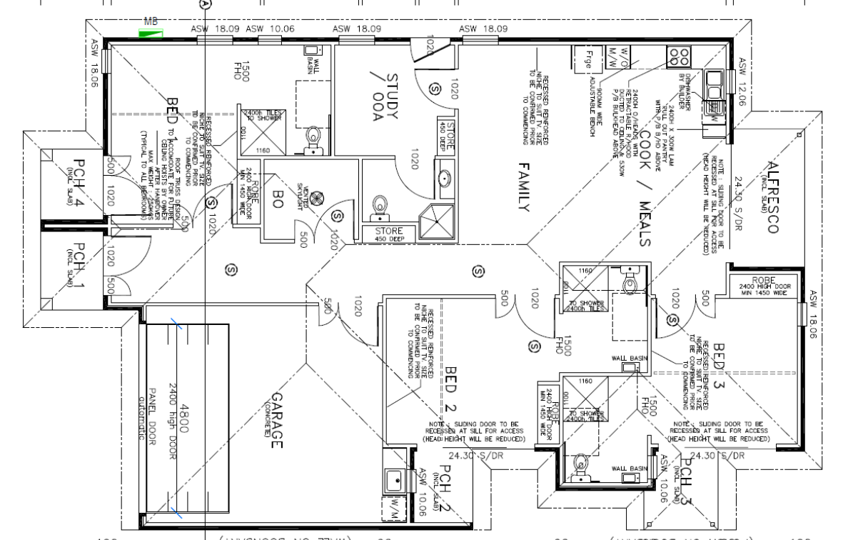 2+OOA Robust House in Wollert - Rare 3m Ceilings & 1300mm Wider Doors — Floorplan 1