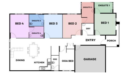EVERBLOOM HPS - Tarneit, VIC — Floorplan 1