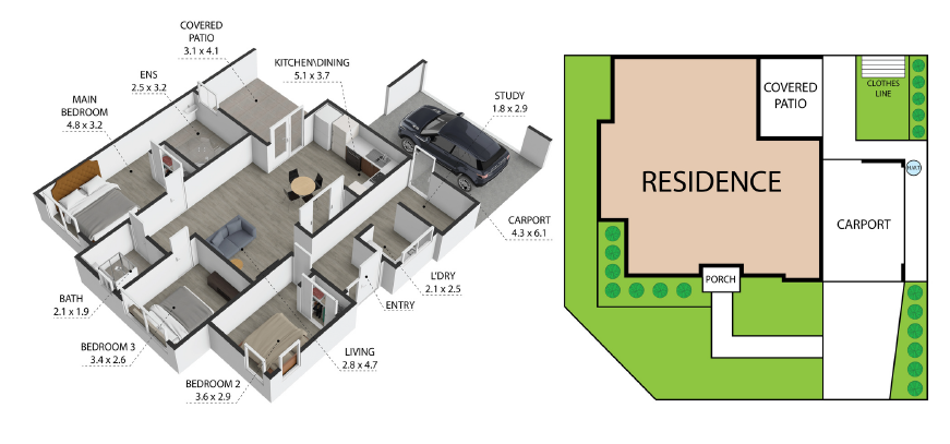 38 Somerset Drive – ANDERGROVE — Floorplan 1