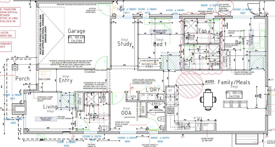 3 BR 2 Res High Physical Support Home with OOA - Clyde North, VIC — Floorplan 1