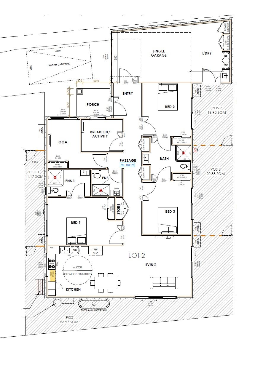 New 8 STAR-3 HPS / Bariatric Participants + OOA + 2 Living + 3 Toilets/ Showers- Keysborough — Home image 3