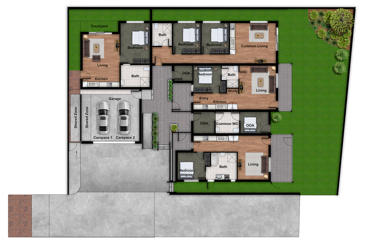 Albury, NSW - House & Villa — Floorplan 1