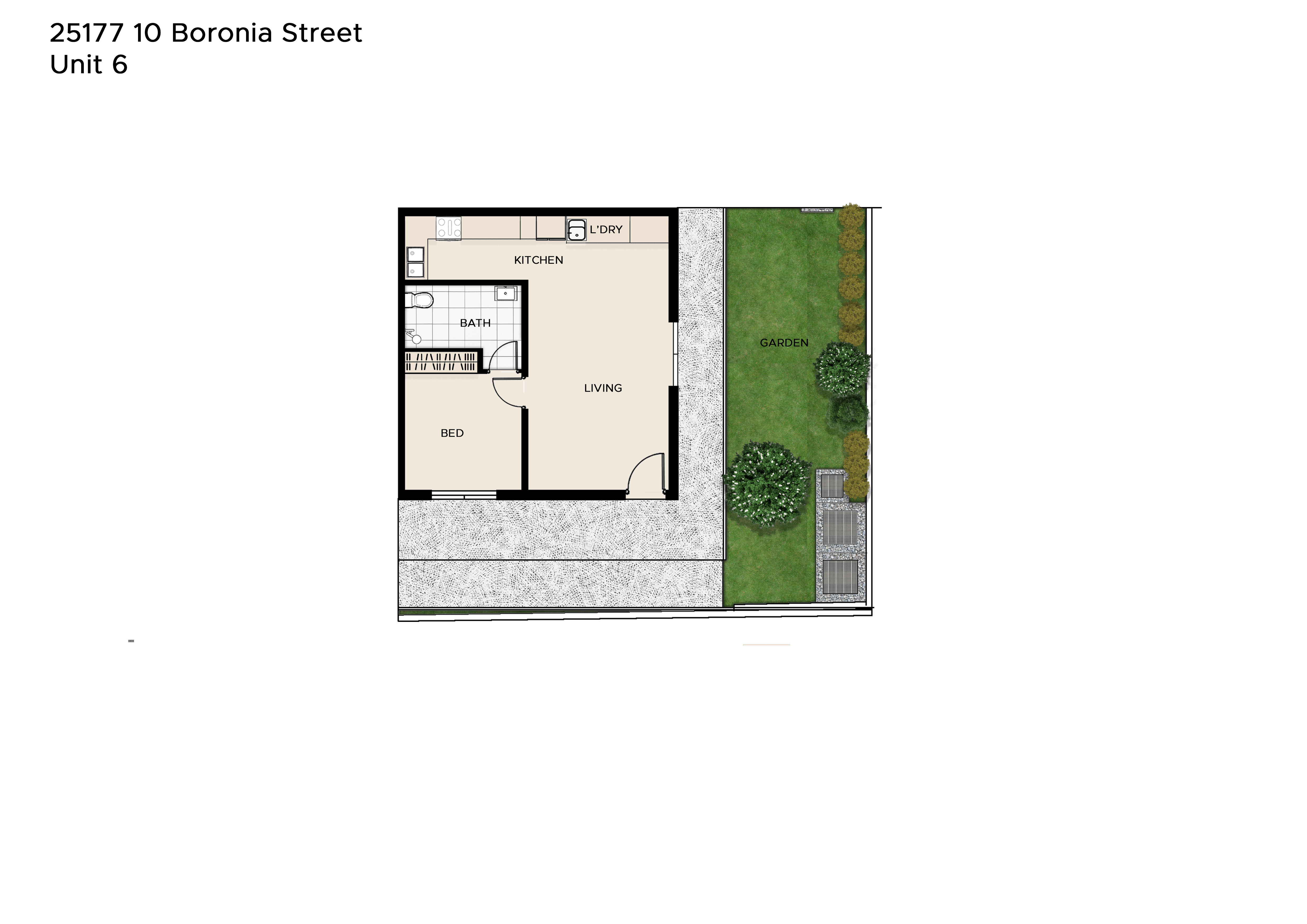 Improved Livability Villas in South Wentworthville — Floorplan 1