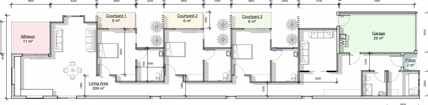 Everhomes  Architecturally designed gem in the heart of Toowoomba — Floorplan 1