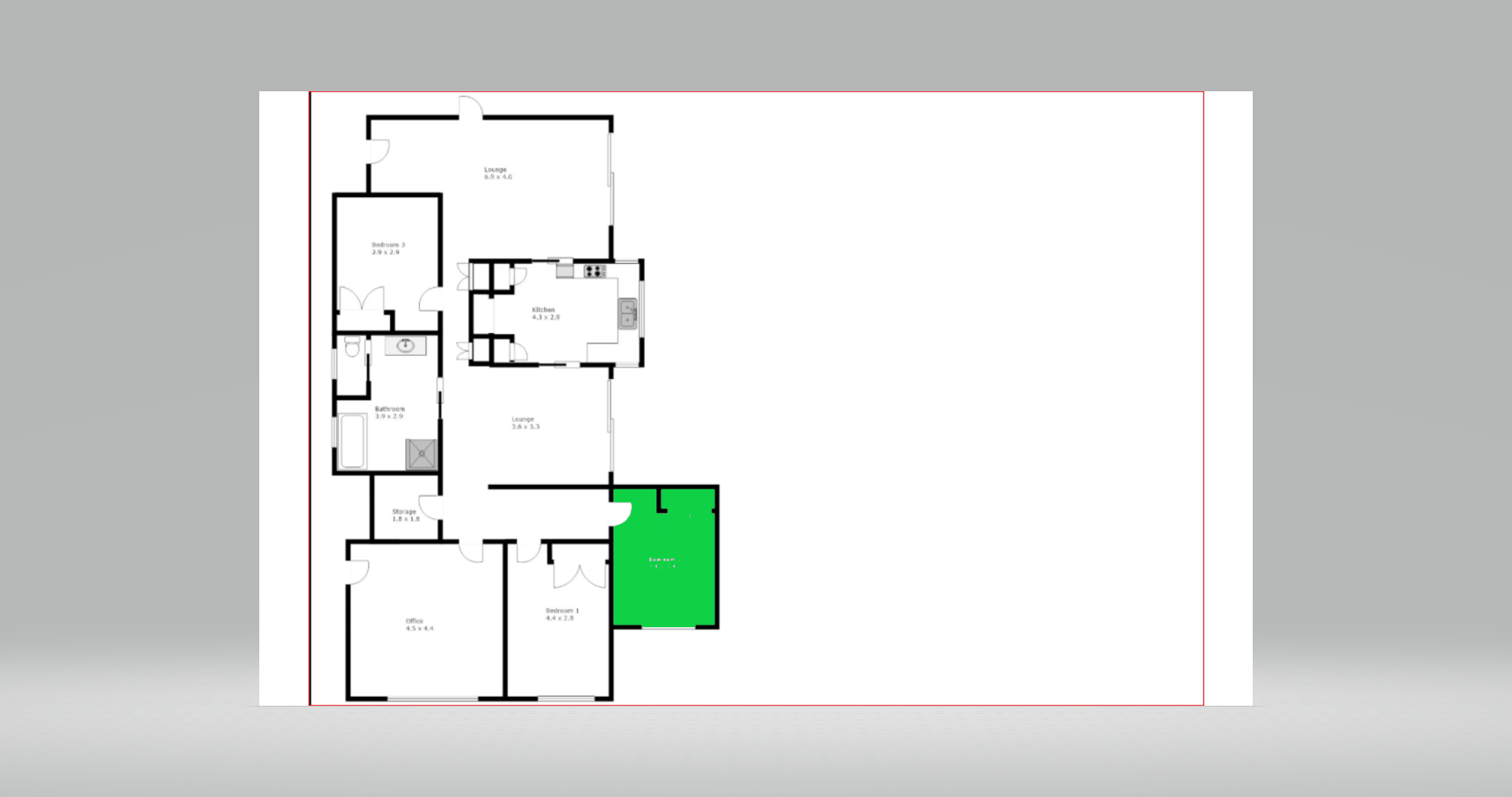 Soothing lifestyle in the heart of Sunshine! — Floorplan 1