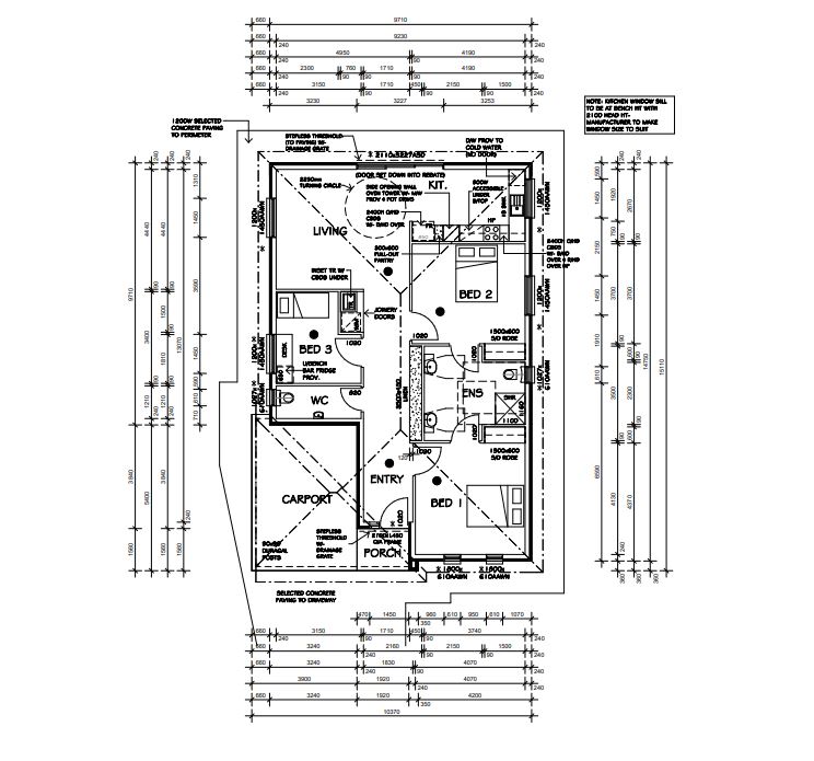 SDA Modern High Physical Support Properties available in June — Floorplan 1
