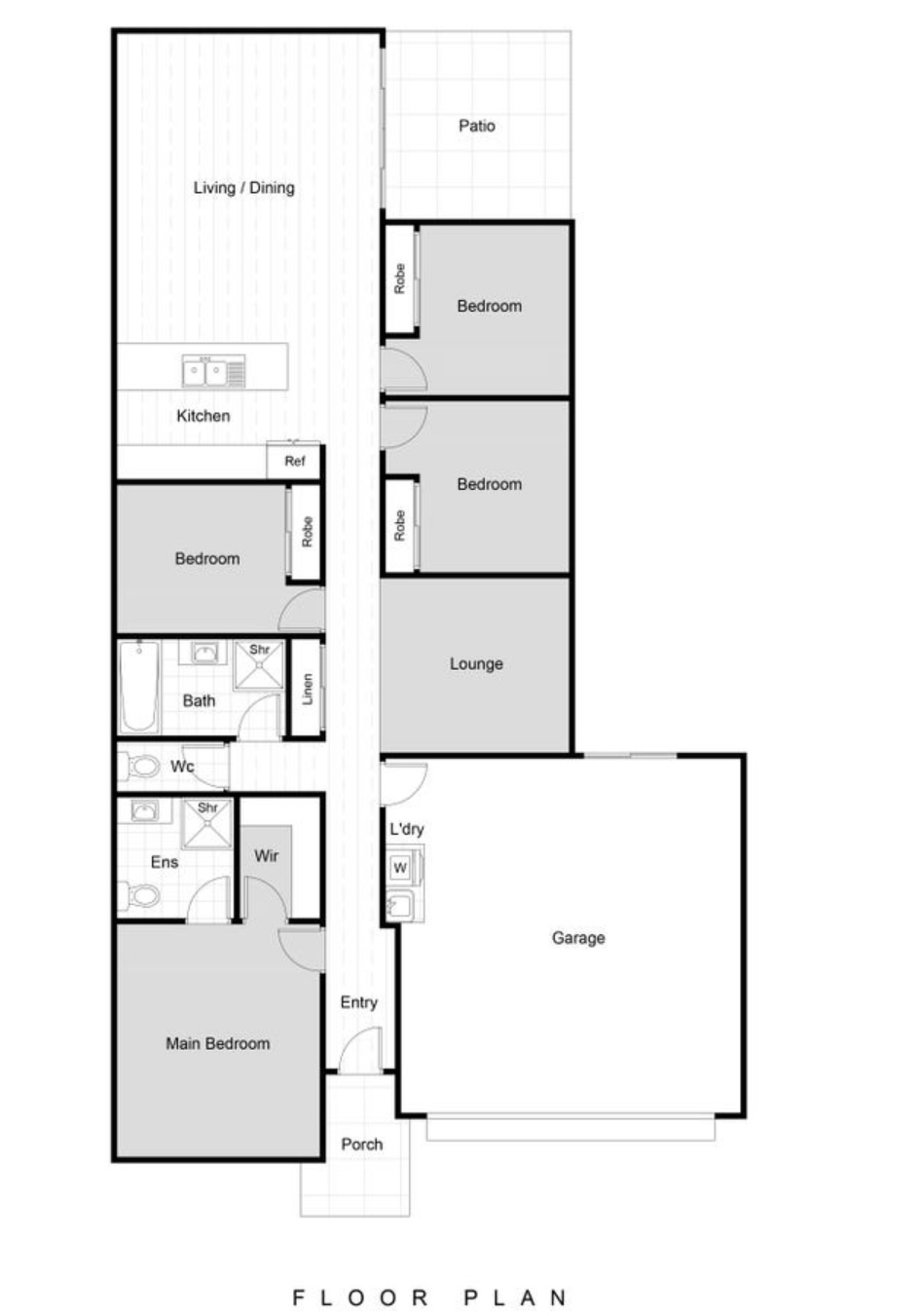 SIL Vacancy Available in Redland Bay — Floorplan 1