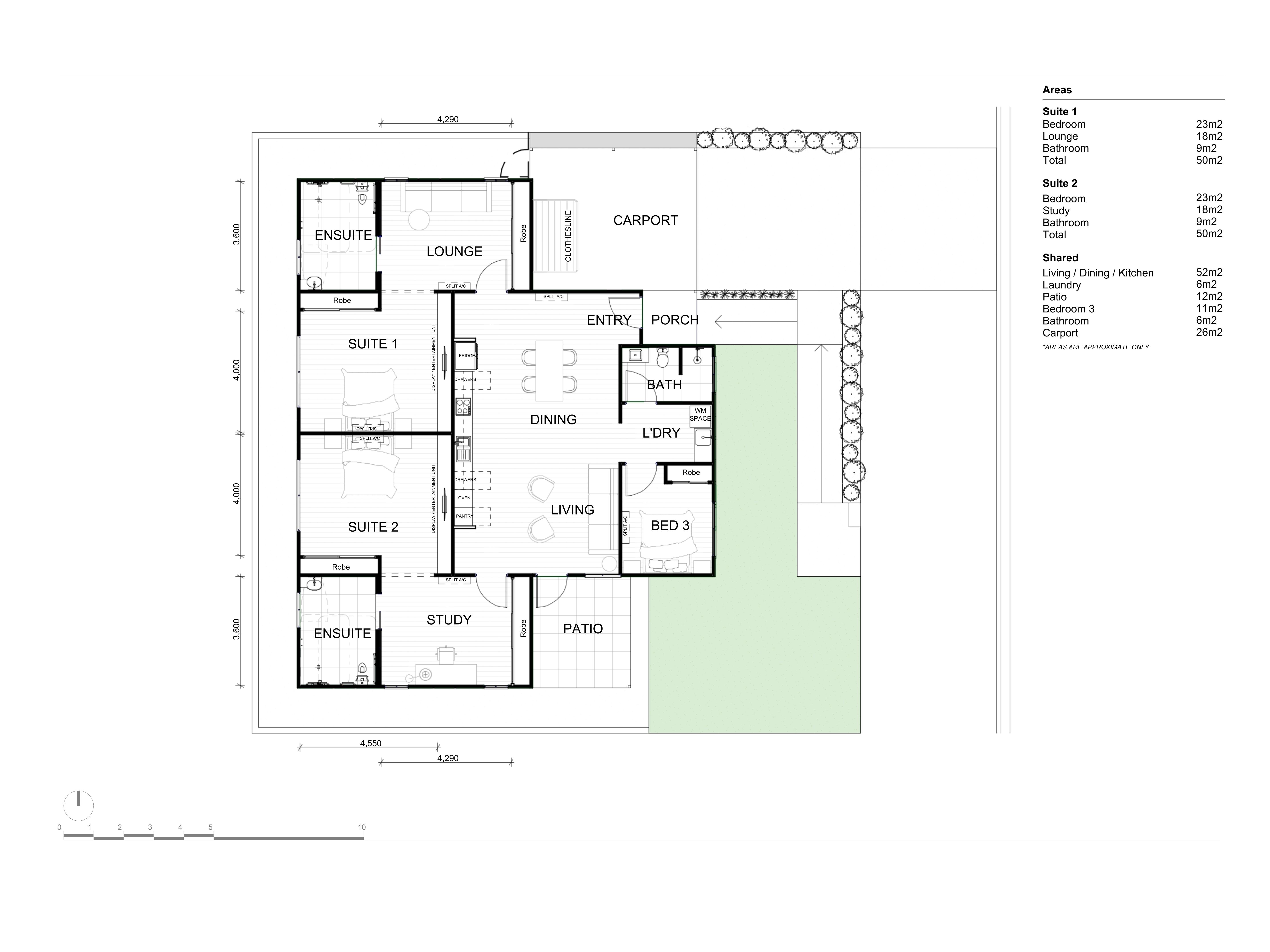 Gold Coast - SDA Dual Independent Living — Floorplan 4