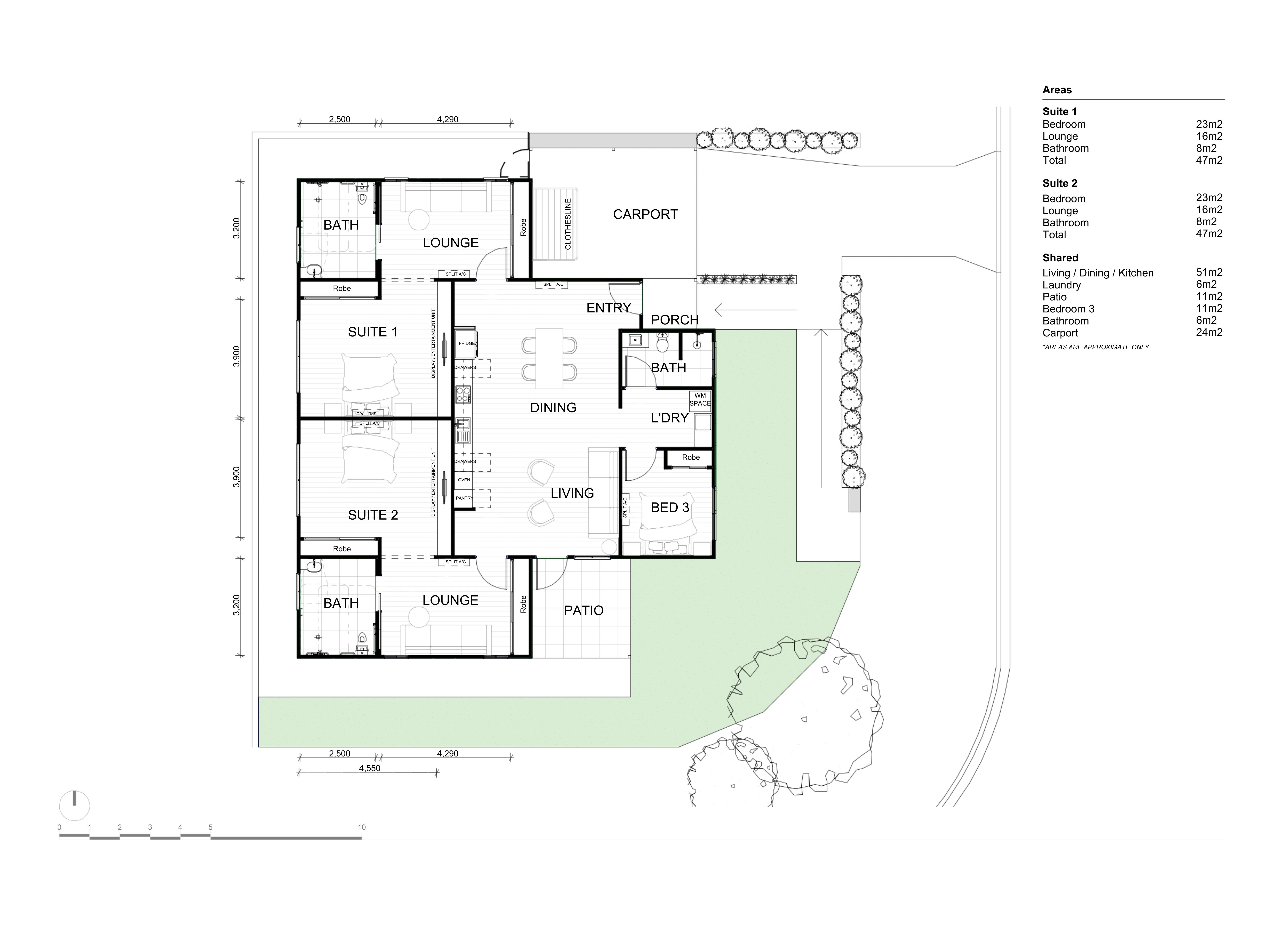 Gold Coast - SDA Dual Independent Living — Floorplan 5