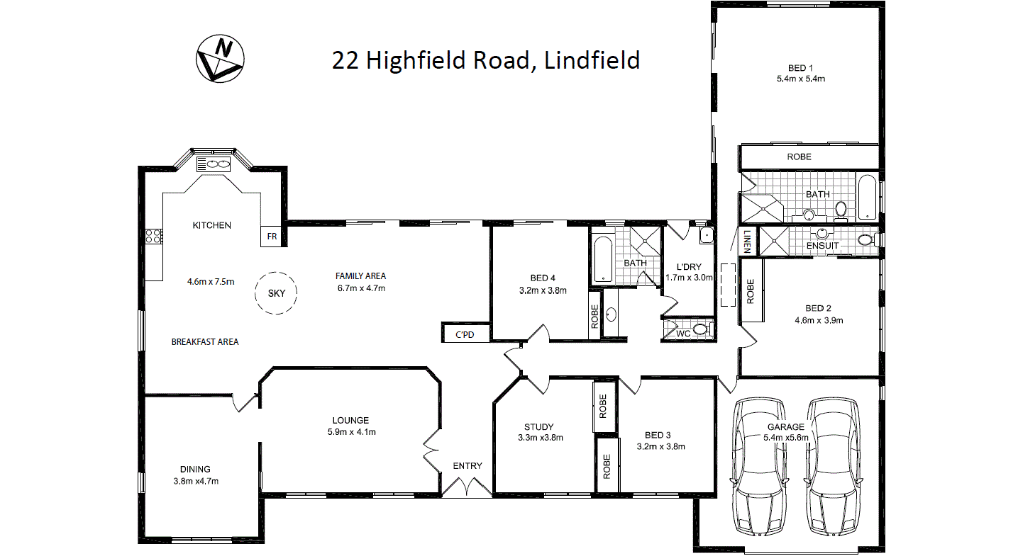 Accessible SIL Home in Lindfield N.S. — Floorplan 1