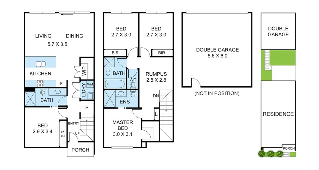 Accessible Accommodation in Cranbourne West - Available now for STA/MTA — Floorplan 1
