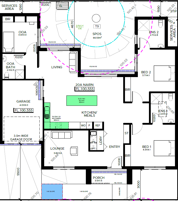 Ascot Vale Home — Floorplan 1