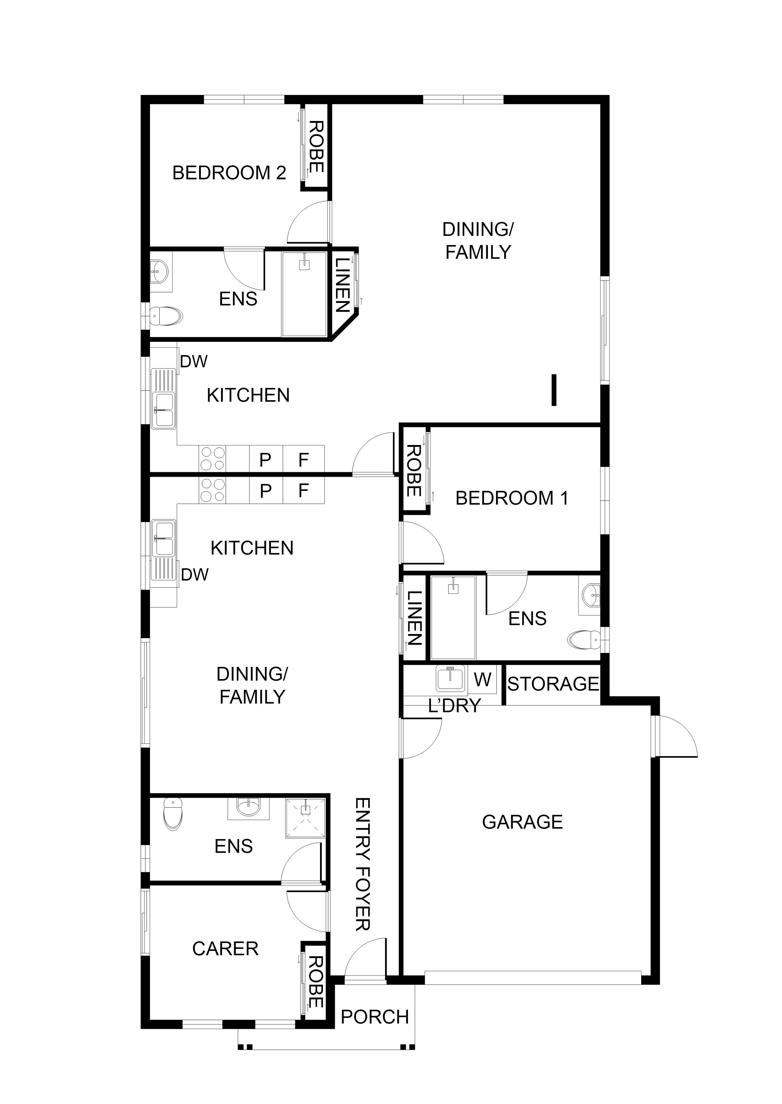 A Home Designed for Stability, Privacy & Safety at the Highest Standard — Floorplan 1