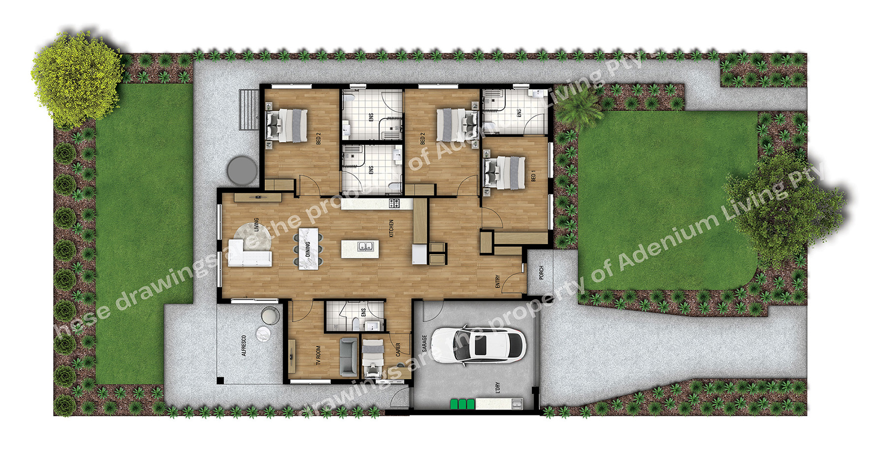Accessible and Supportive SDA Housing in Morphett Vale — Floorplan 1