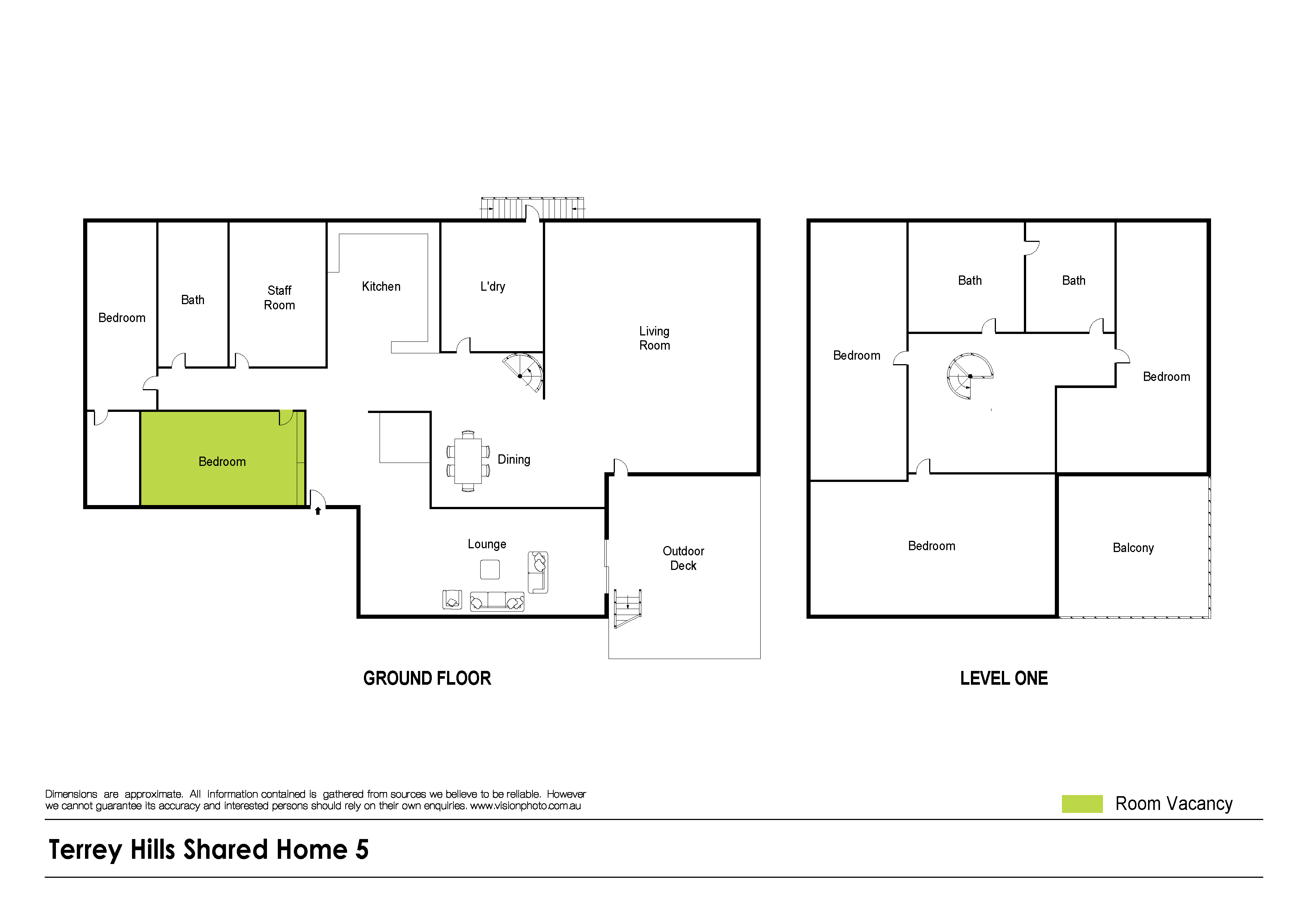 TERRY HILLS — Floorplan 1