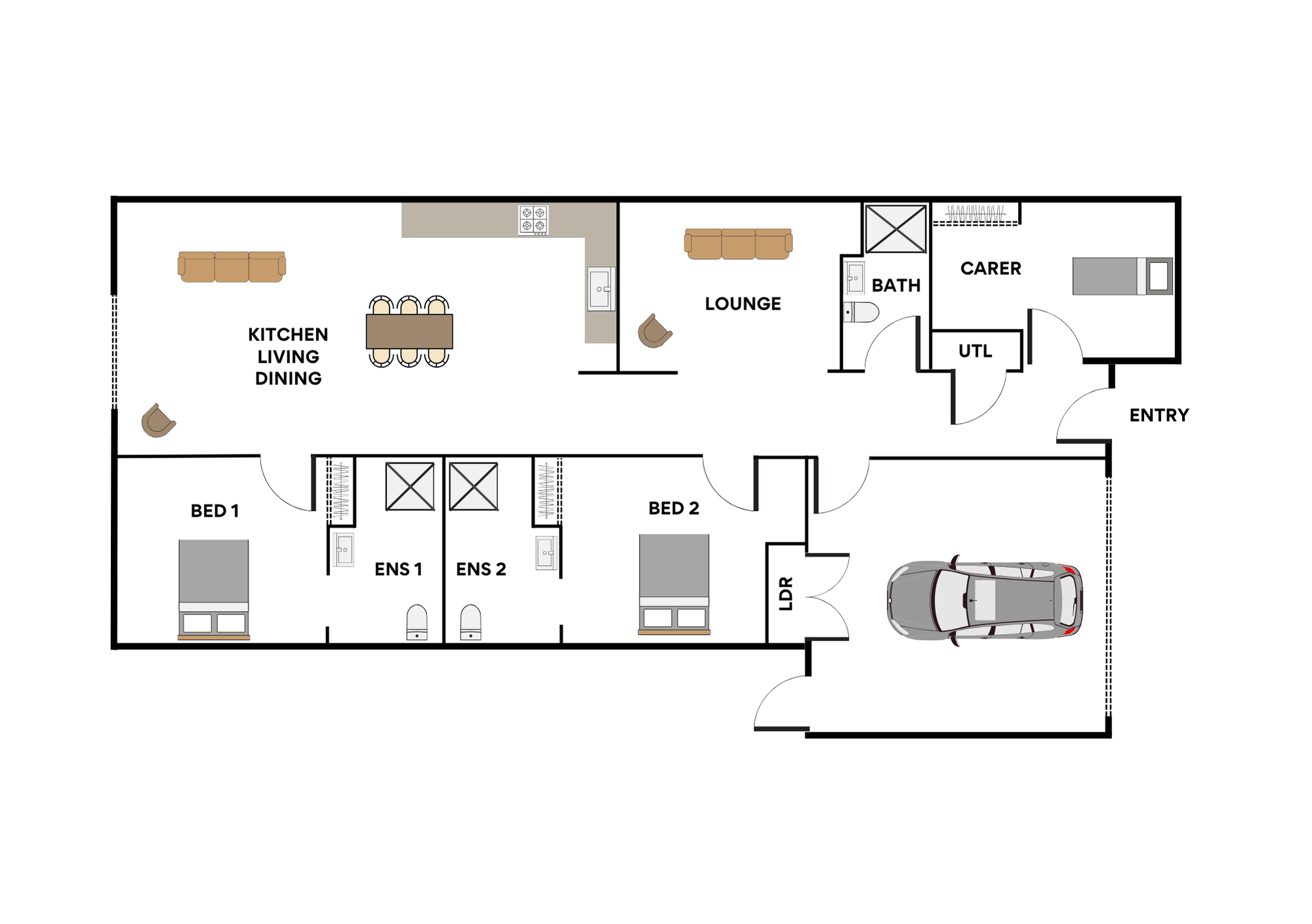 HPS home in Sale - Near Completion - Housemate wanted — Floorplan 1