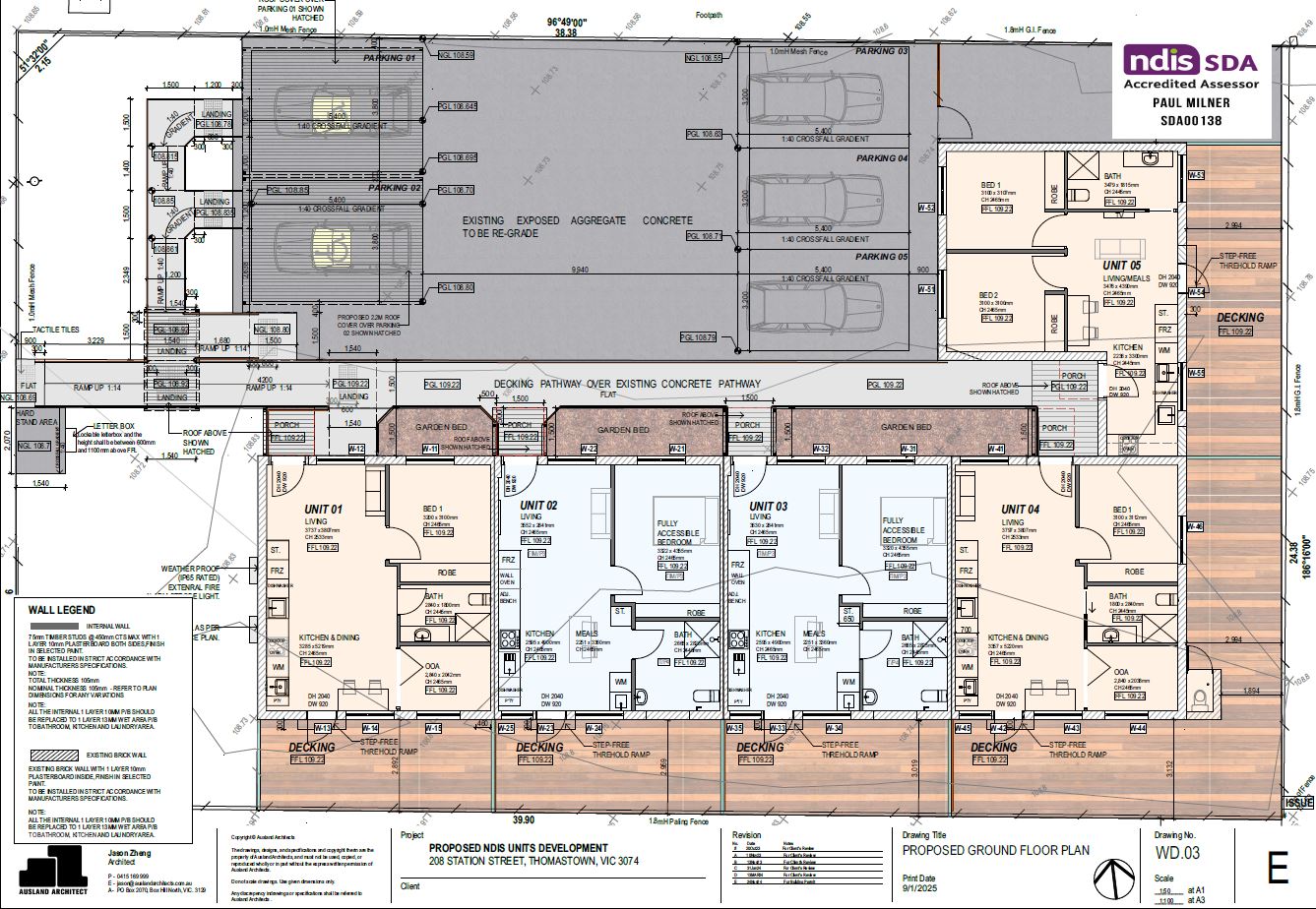 FULLY ACCESSIBLE SDA HOMES AVAILABLE - READY TO MOVE - IN — Floorplan 1
