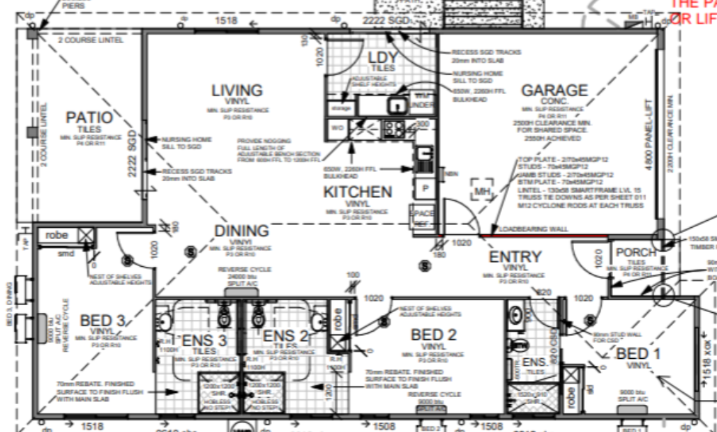 Beachside Bliss: Accessible Living in Bushland Beach — Floorplan 1
