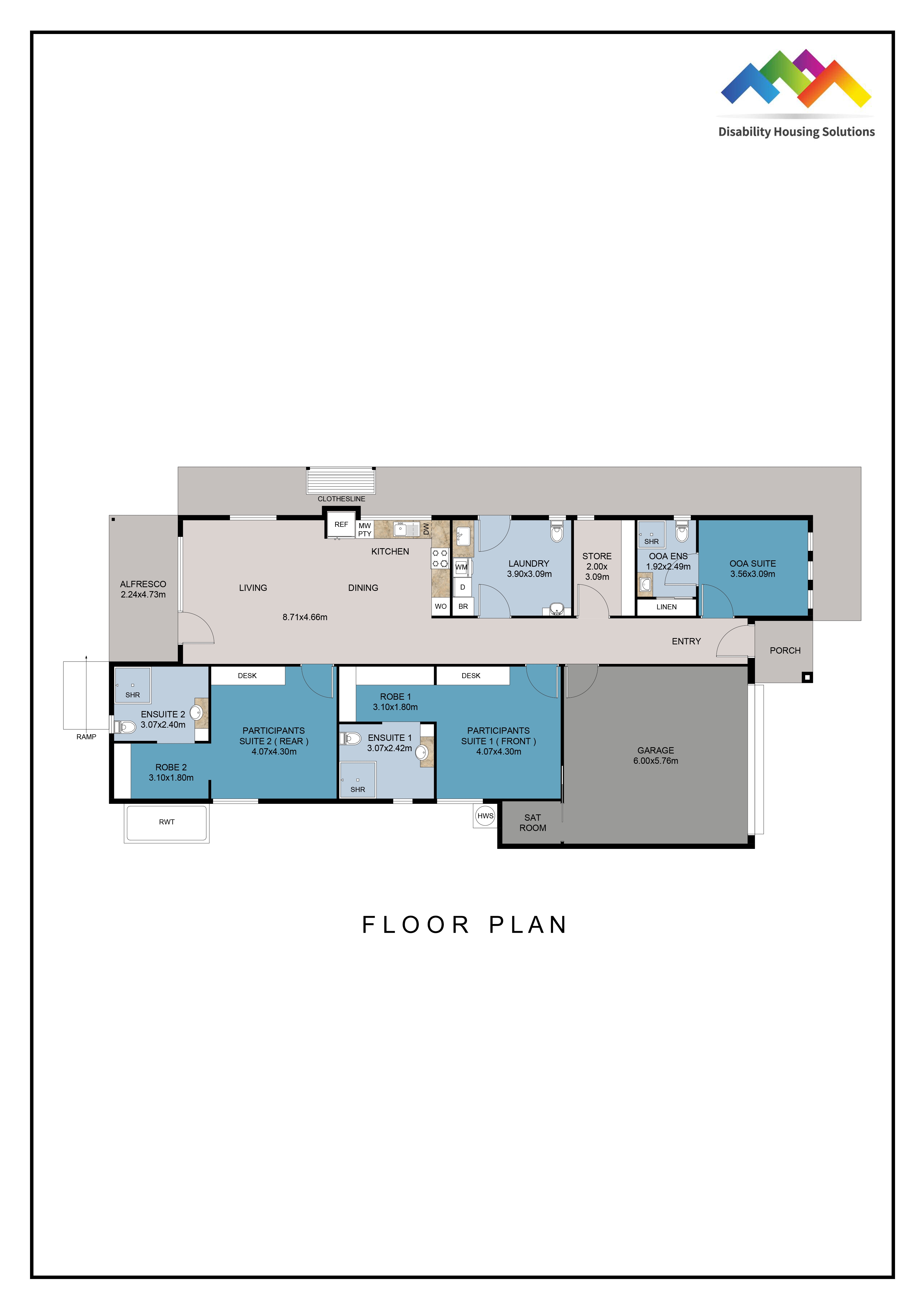 COTSWOLD HILLS, TOOWOOMBA QLD - HPS HOUSE (LOOKING FOR A CO-TENANT) — Floorplan 1