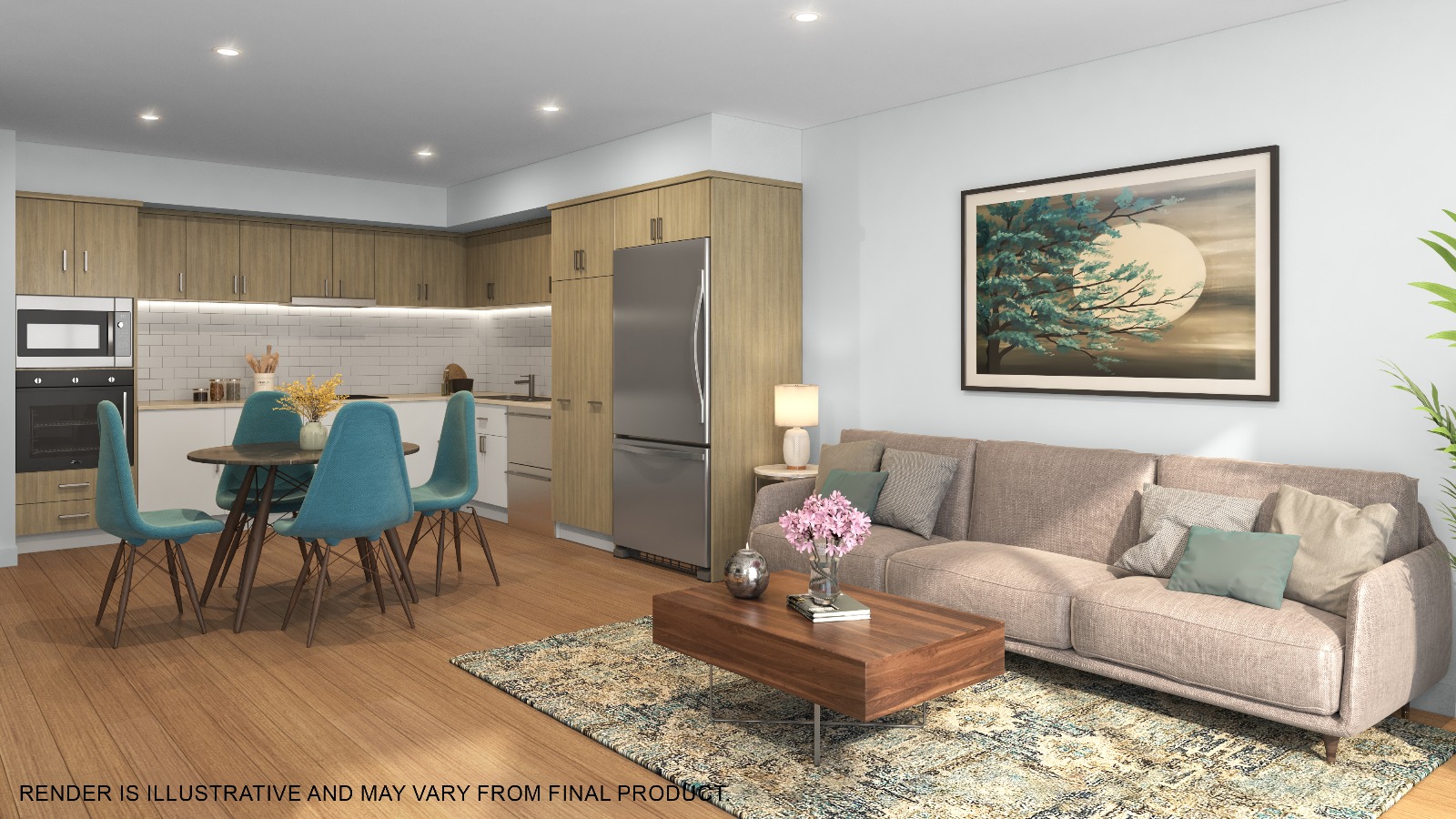4x 1 bedroom New Robust Villas — Floorplan 1
