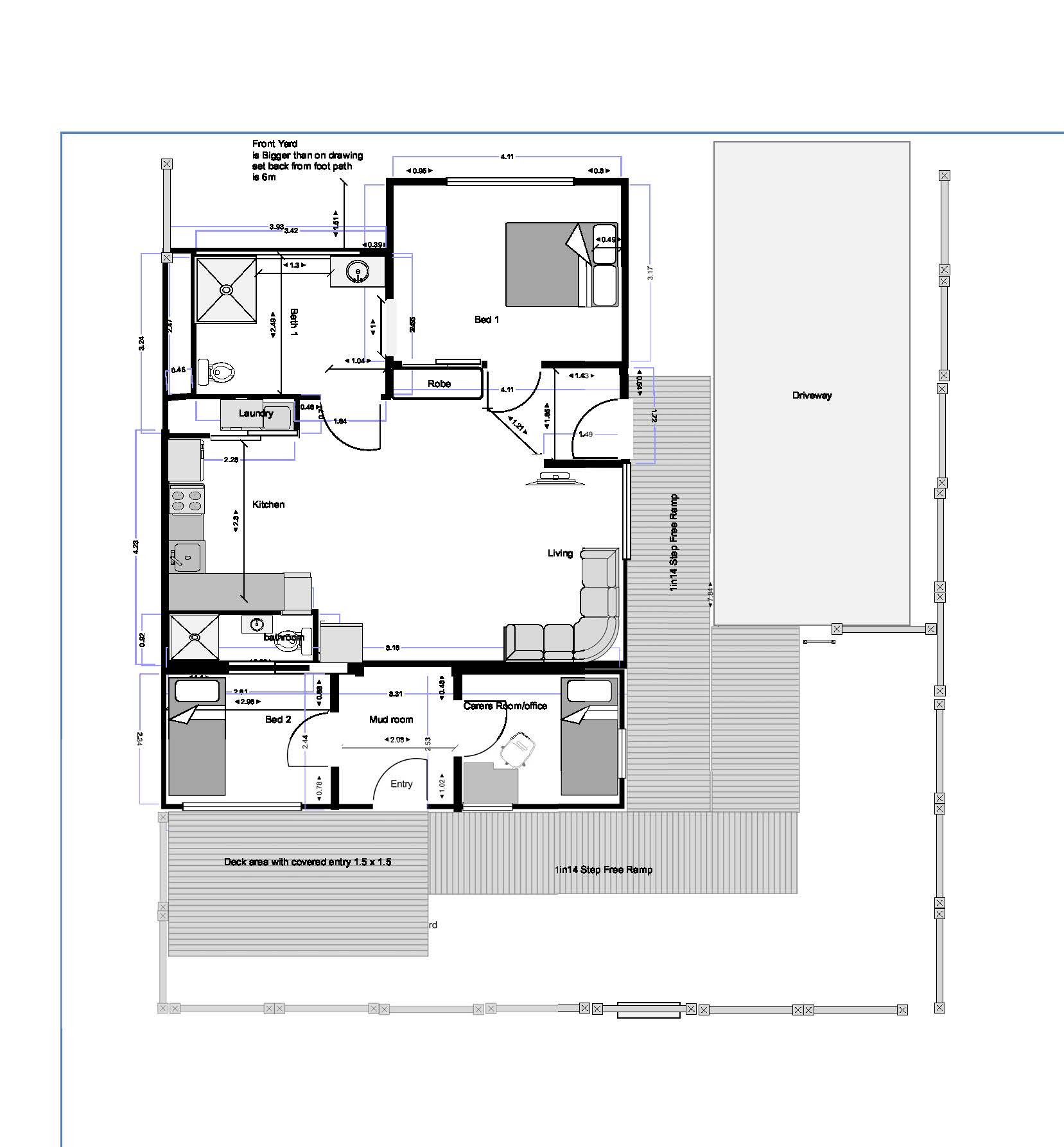 Located in the heart of Kilmore, SDA Robust registered, will suit high physical — Floorplan 1