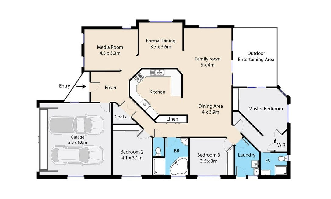 Forster — Floorplan 1